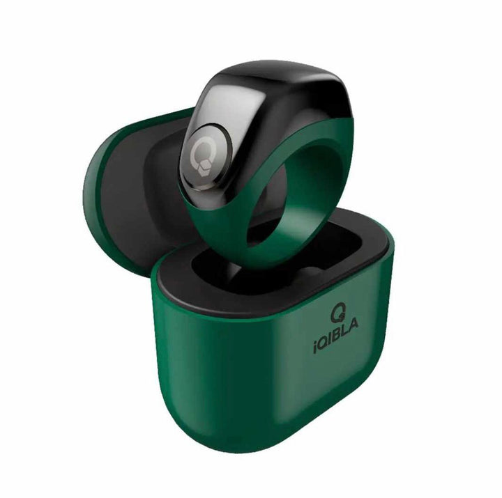 Jood J01 Smart Zikr Ring Tasbih Counter, Smart Rings Tasbeeh For Prayer Reminder OLED Display, IP67 Waterproof, 3 Sizes (18/20/22mm) + Charging Case