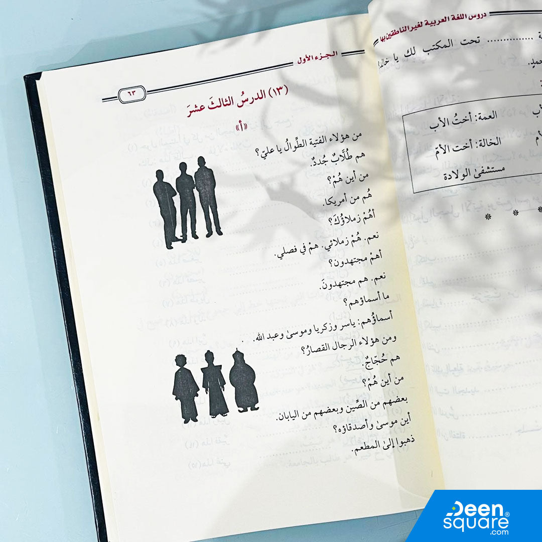 دروس اللغة العربية الناطقين بها جزء واحد