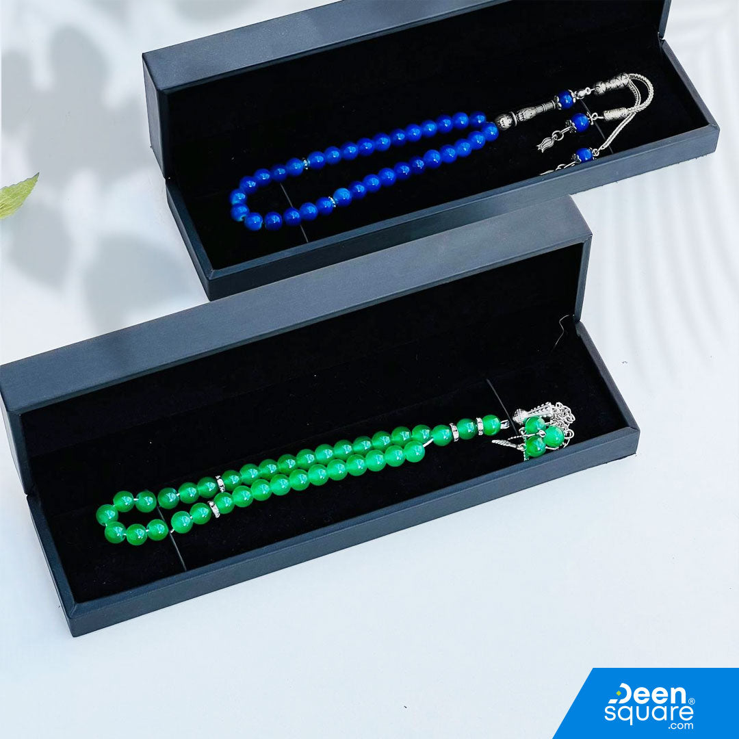 Amber Stone Beads Tasbeeh (تسبيح‎‎) for Gifting | 33 Beads