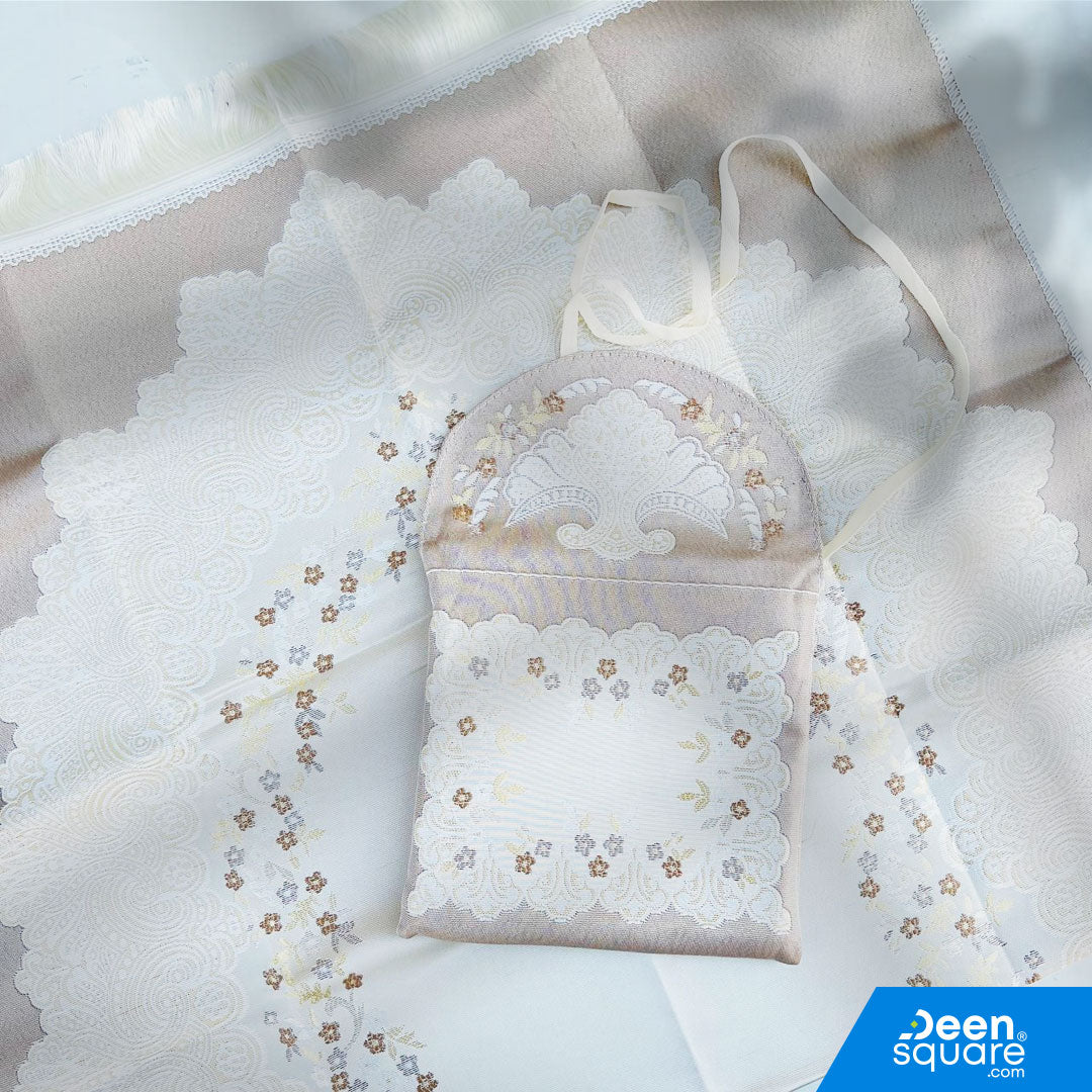 Travel Prayer Mat with Pouch – Lightweight & Compact (70 x 110 cm)