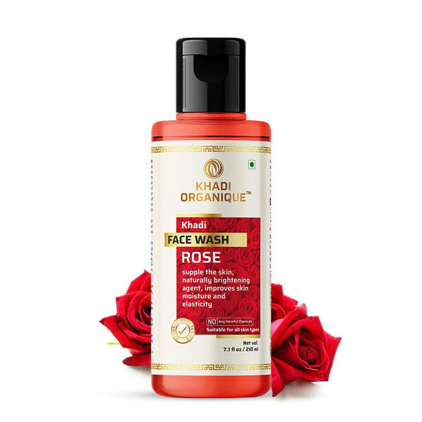 Khadi Organique Rose Face Wash