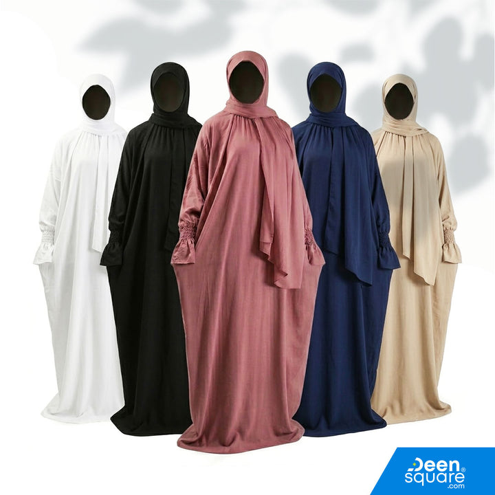 One Piece Prayer Dress with Shayla (Plain)