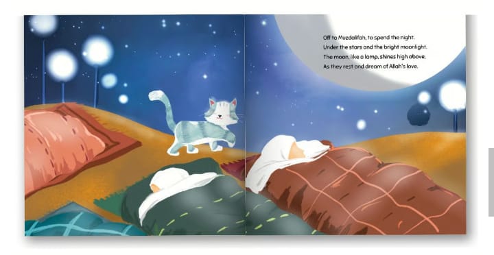 A Cat Like Me (A Fun Hajj Tale) inside pages