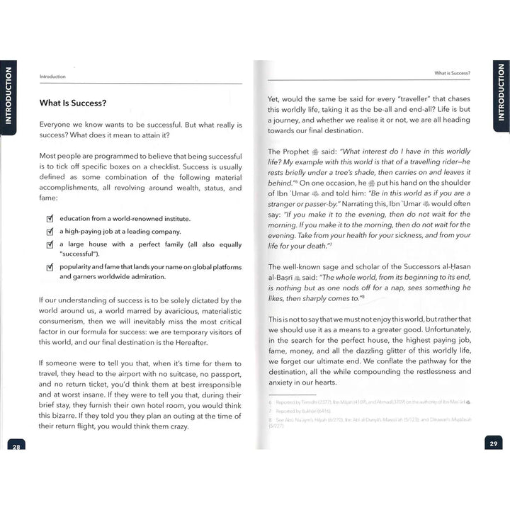 A Journey to Success by Sheikh Dr. Sajid Umar inside pages 3