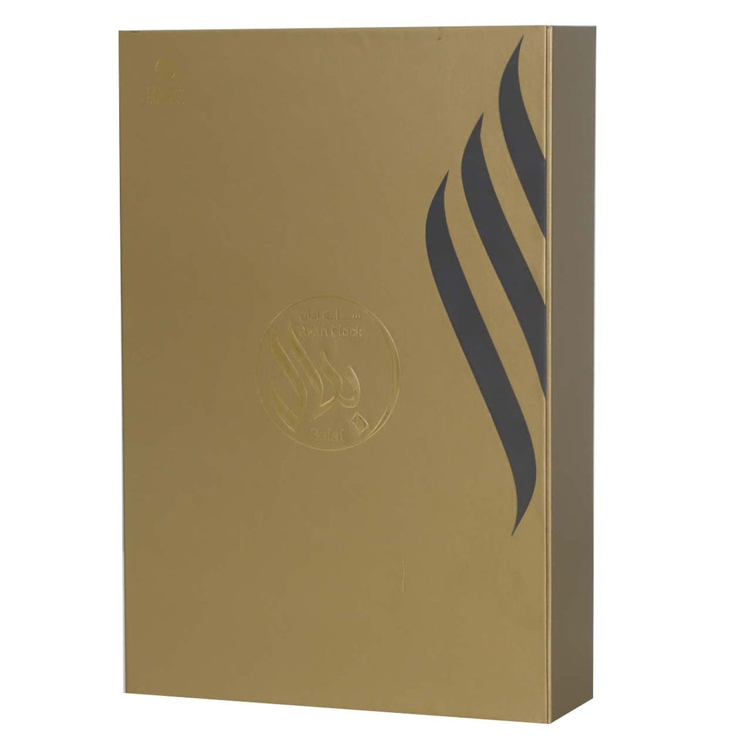 A complete Islamic Adhan clock designed to be your daily companion in remembering prayer and the remembrance of Allah. It creates a calm, faith-filled atmosphere in your home or office, combining functionality with spiritual enrichment.