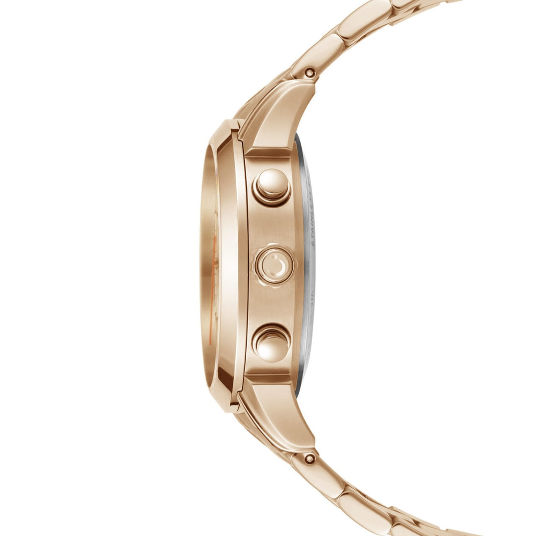 Al Fajr Legend 360 Luxury Azan Watch WA-30SB  Stainless Steel side view