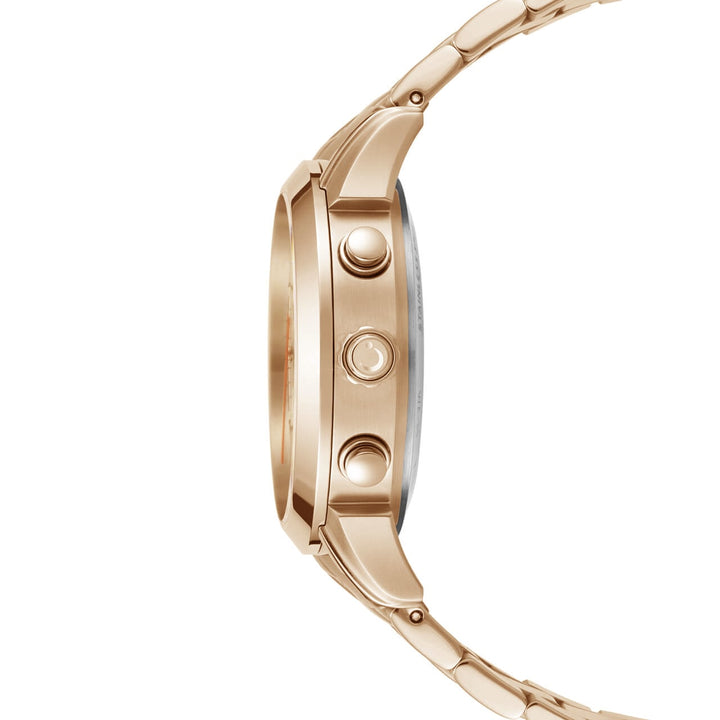 Al Fajr Legend 360 Luxury Azan Watch WA-30SB  Stainless Steel side view