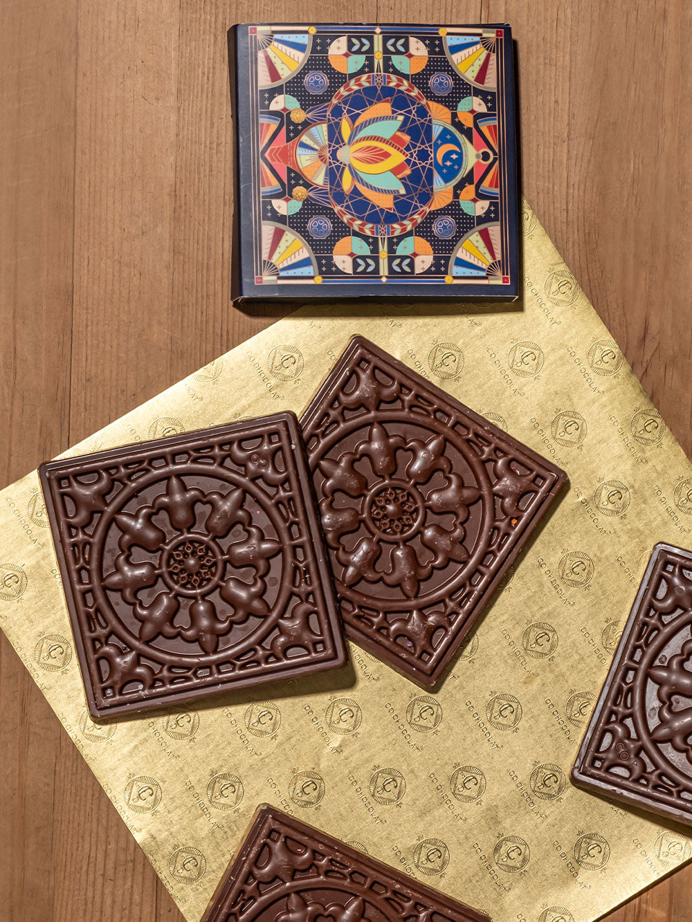 Majlis Heritage Chocolate Bar Flavors: Arabian Fusion in 65% Dark Chocolate (Limited Edition)