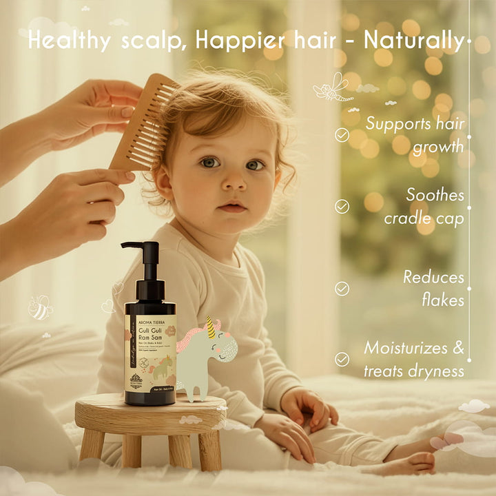 Guli Guli Baby Oil Gift Set - Massage Oil + Hair Oil