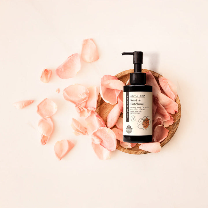 Aroma Tierra Rose Patchouli - Body Oil