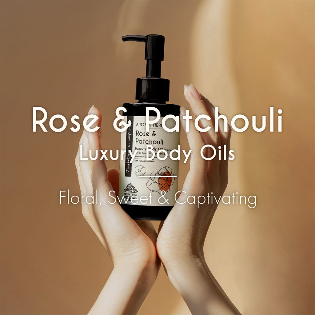 Aroma Tierra Rose Patchouli - Body Oil