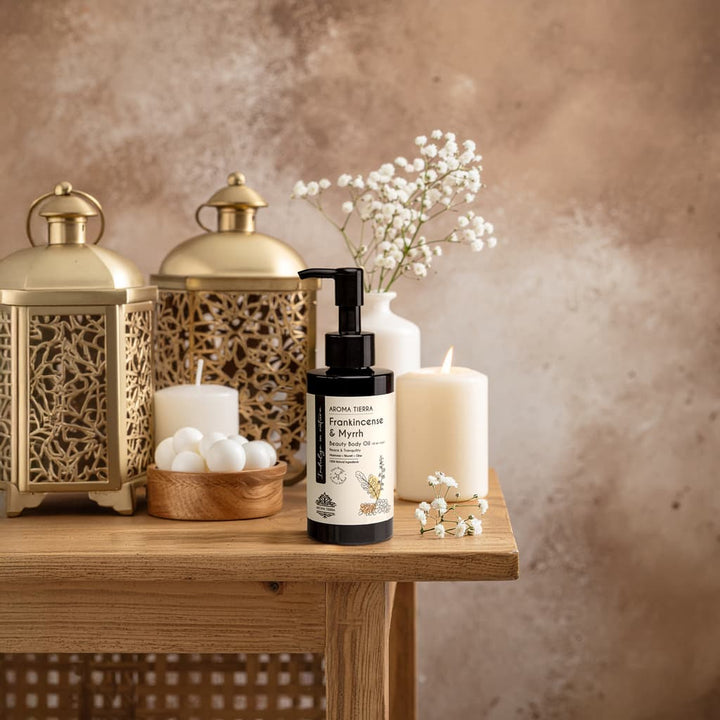 Frankincense &amp; Myrrh - Body Oil - Aroma Tierra