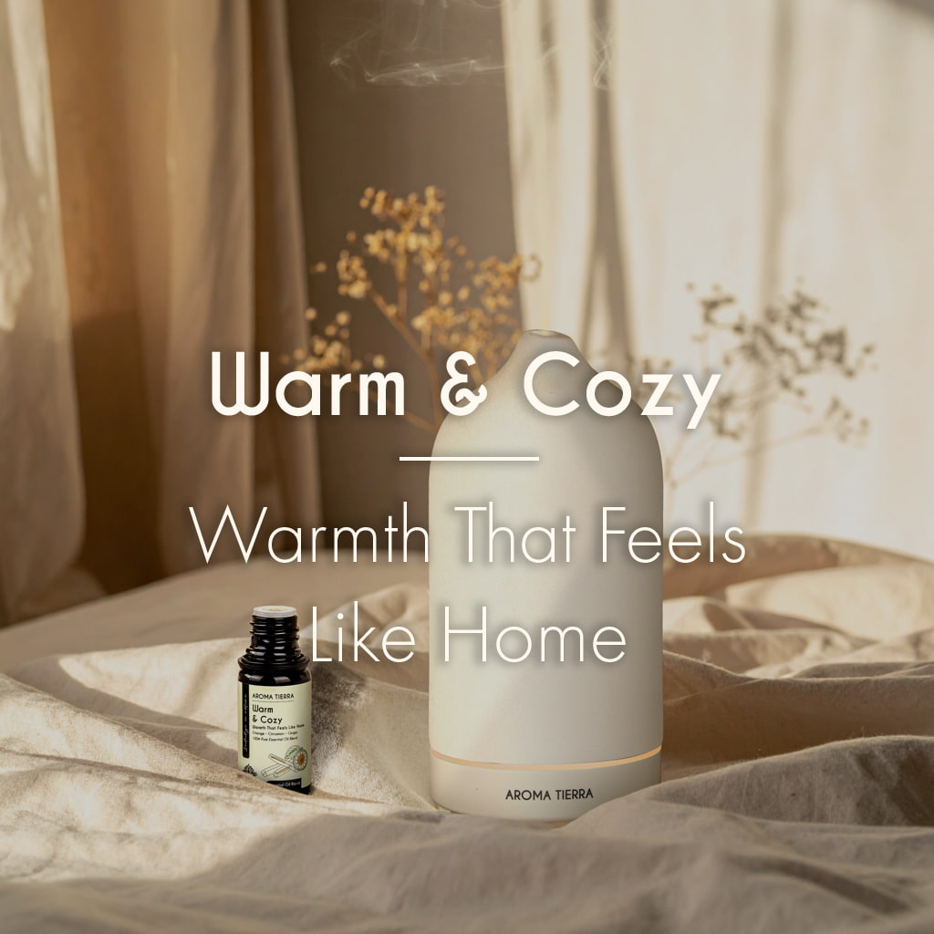 Warm &amp; Cozy Essential Oil Blend - Aroma Tierra