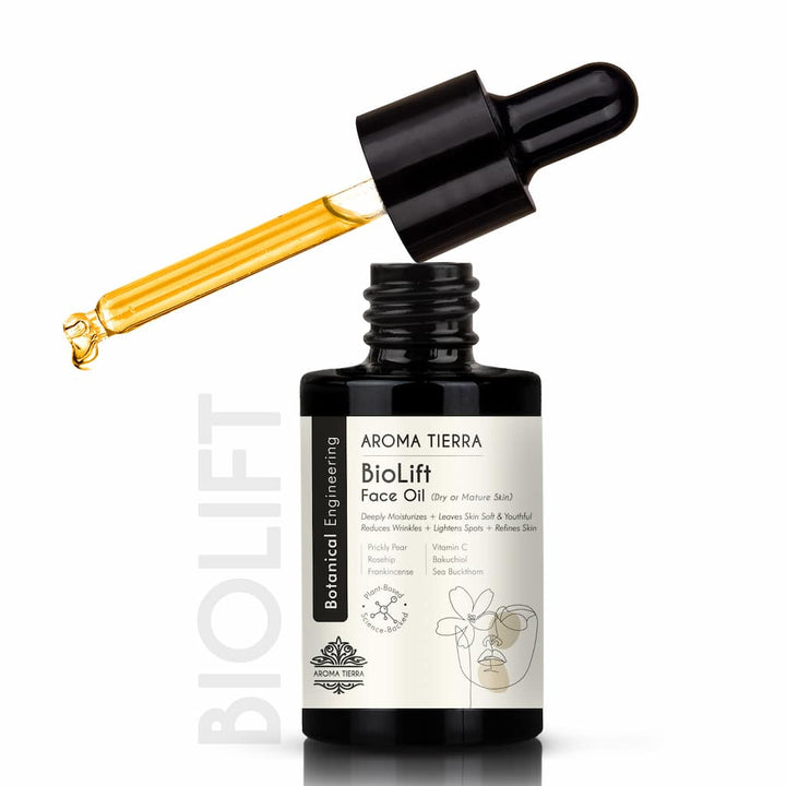 BioLift Face Oil – High-Performance Oil for Mature &amp; Aging Skin | Aroma Tierra