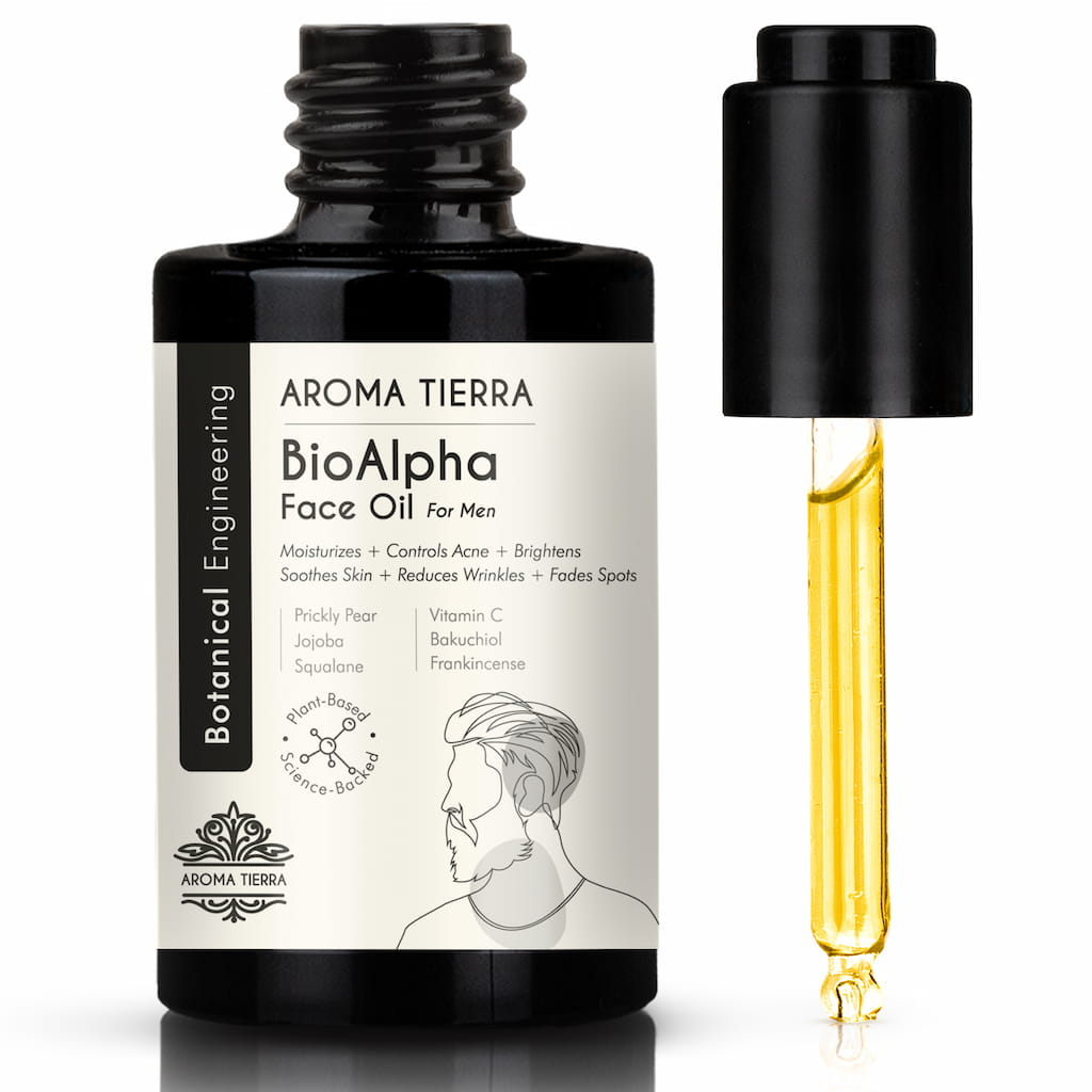 BioAlpha Face Oil – High-Performance Oil for Men – Aroma Tierra