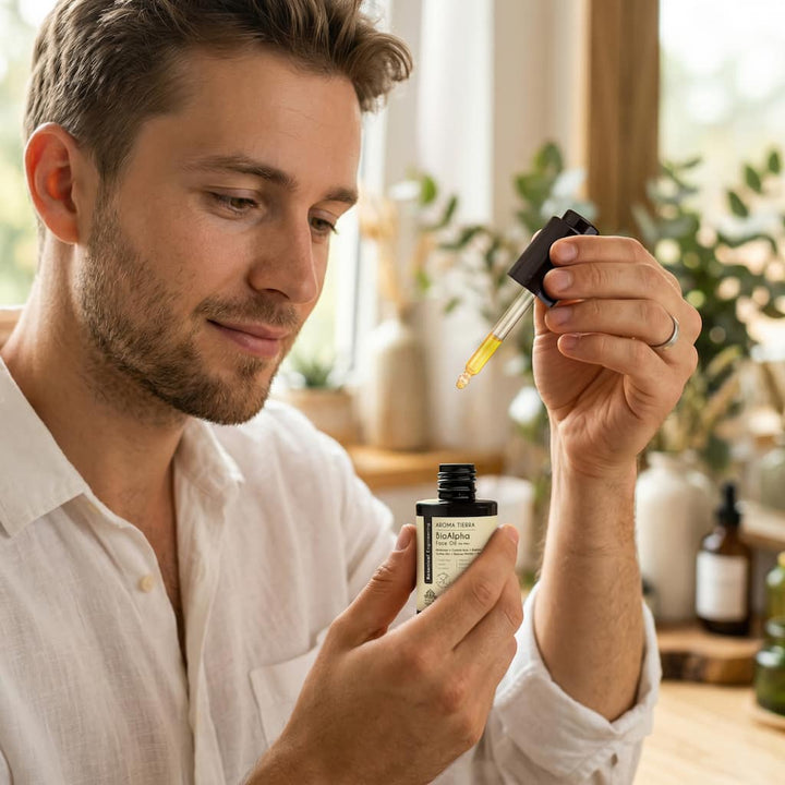 BioAlpha Face Oil – High-Performance Oil for Men – Aroma Tierra