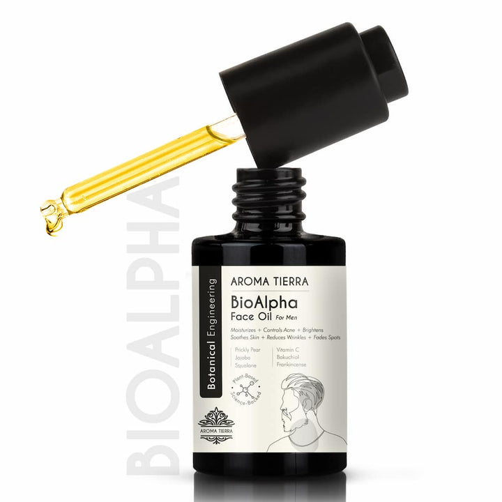 BioAlpha Face Oil – High-Performance Oil for Men – Aroma Tierra