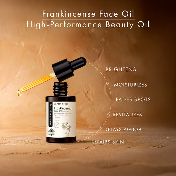 Aroma Tierra Frankincense Face Oil - High-Performance Beauty Oil