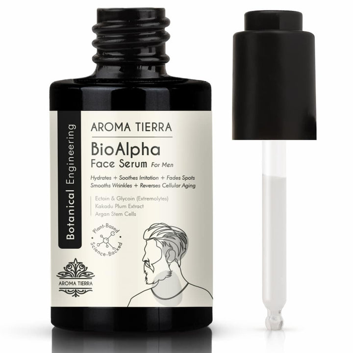 BioAlpha Face Serum for Men – Aroma Tierra