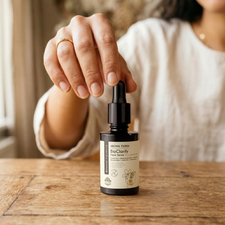 BioClarify Face Serum – High-Performance Serum for Oily &amp; Acne-Prone Skin-Aroma Tierra