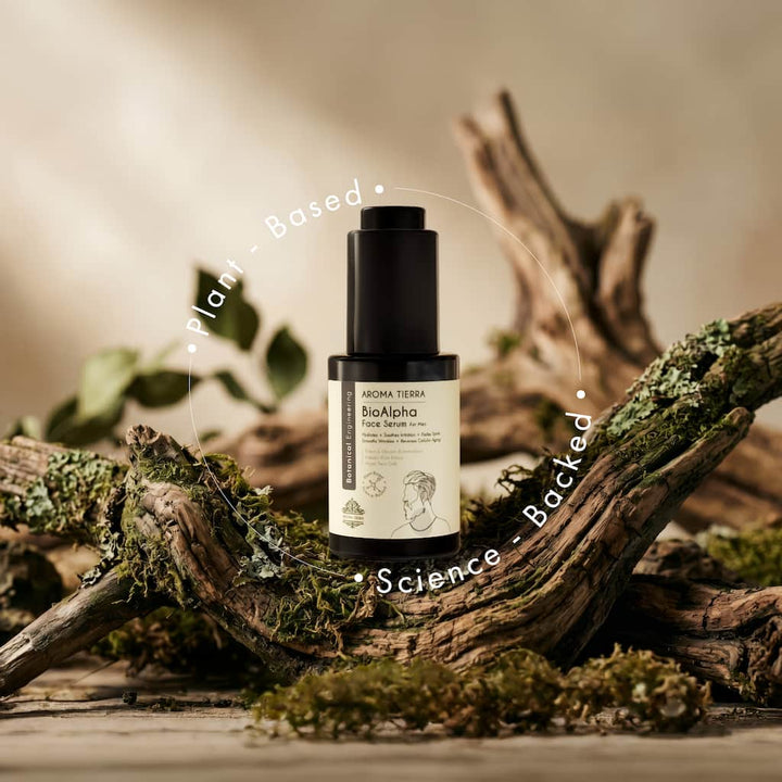 BioAlpha Face Serum for Men – Aroma Tierra