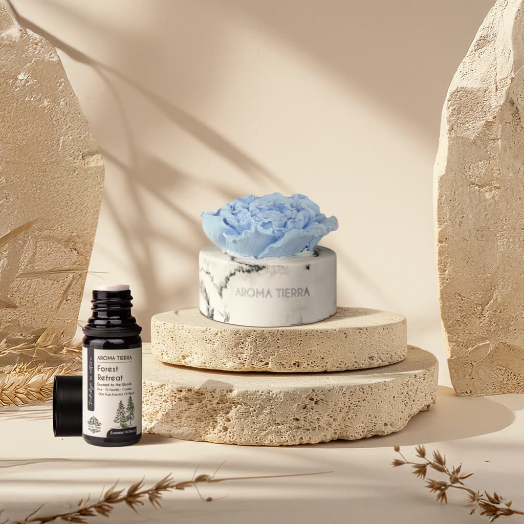 Aroma Tierra Forest Retreat Essential Oil Blend – Pine, Cypress & Woody Aroma