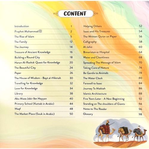 Aziz and the Golden Age of Islam dakwah table of contents