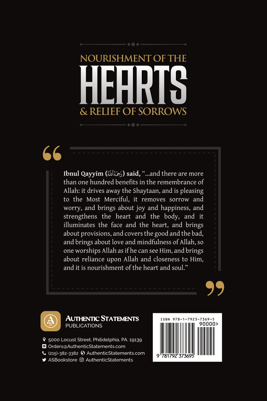 Nourishment Of The Hearts & Relief Of Sorrows