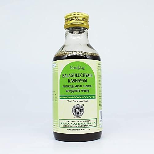 Buy Balaguluchyadi Kashayam 200 ml by Kottakkal Ayurveda at deensquare.com. Traditional Ayurvedic herbal formulation available in Dubai | UAE.