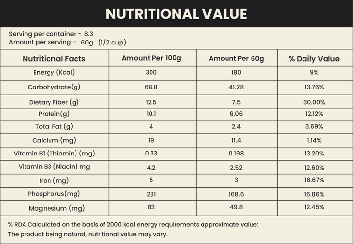 Nutriorg Organic Barnyard Millet 500gm