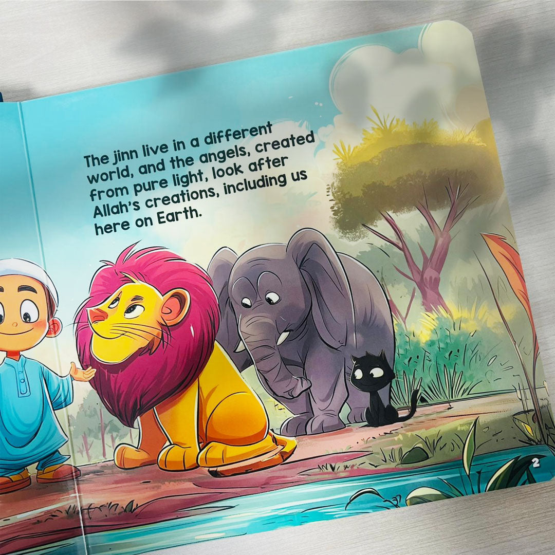 Buy Believing in the Angels board book at deensquare.com. Islamic kids book from Little Muslims series in Dubai | UAE.