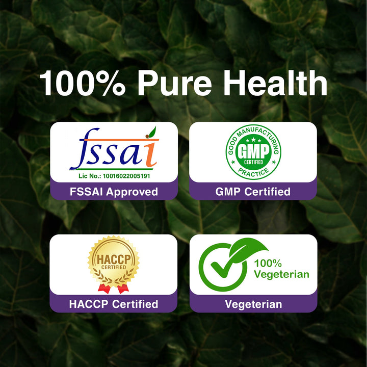 Pure Nutrition biotin tablets with amla moringa bamboo for hair skin and nails support