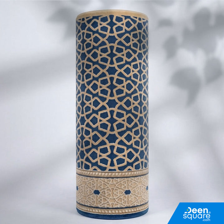 Buy blue mosque carpet 133cm x 25m at deensquare.com. Premium Turkish prayer carpet with fast shipping in Dubai | UAE.