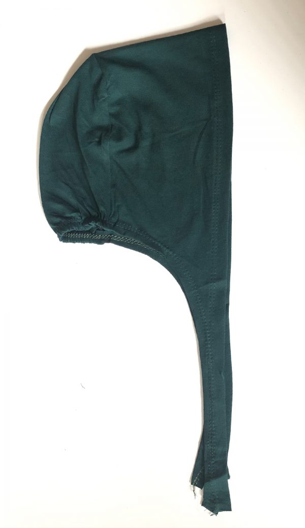 Under Scarf Hijab Cap with tie back lace