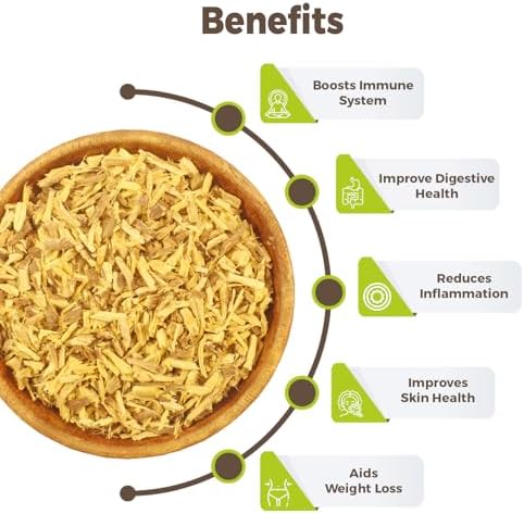 CARMEL ORGANICS Liquorice (Mulethi) Root Cut features benefits 2