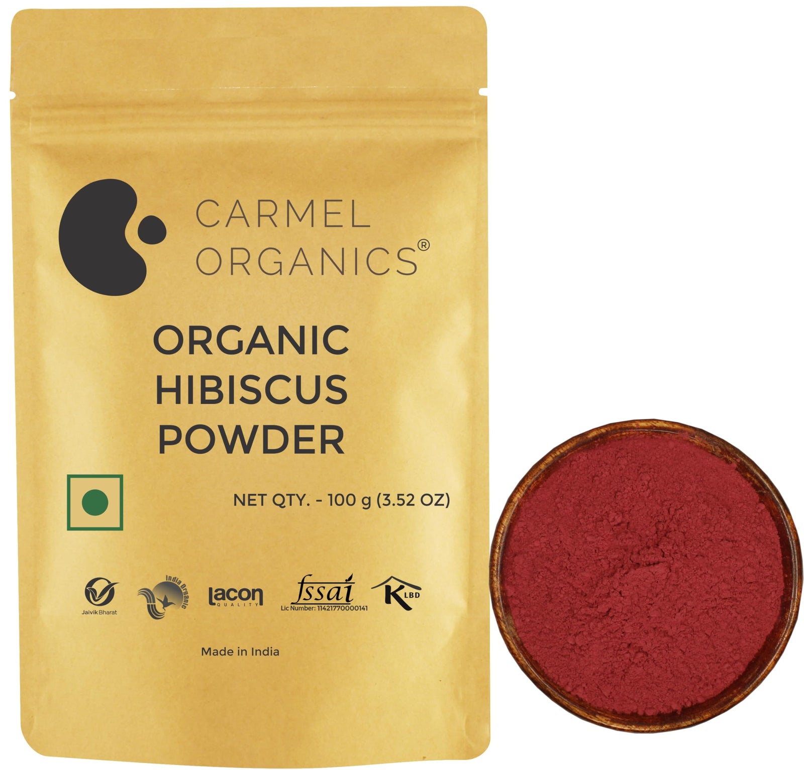 Carmel Organics Hibiscus Powder 100G