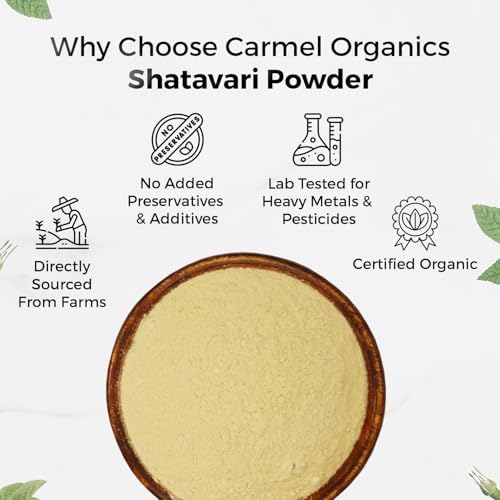 Organic Shatavari Root Powder | Rejuvenates and Promotes Vitality (8 Ounce)