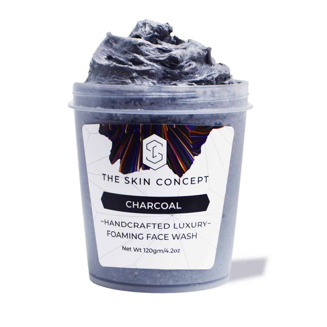 Buy Charcoal Foaming Face Wash 120gm by The Skin Concept at deensquare.com. Luxury skincare cleanser available in Dubai | UAE.