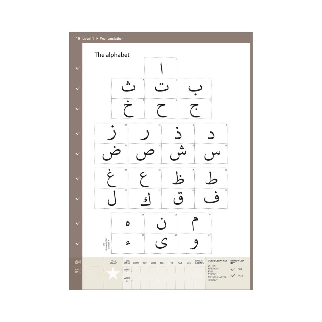 Tajweed learning book for beginners – Complete Qaidah Safar