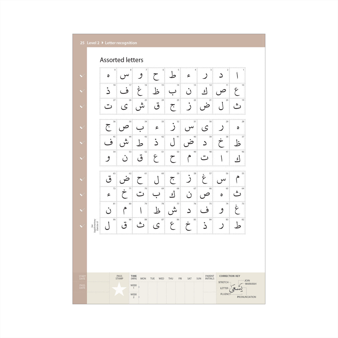 Safar Qaidah Madinah Script Inside Page deen square Dubai