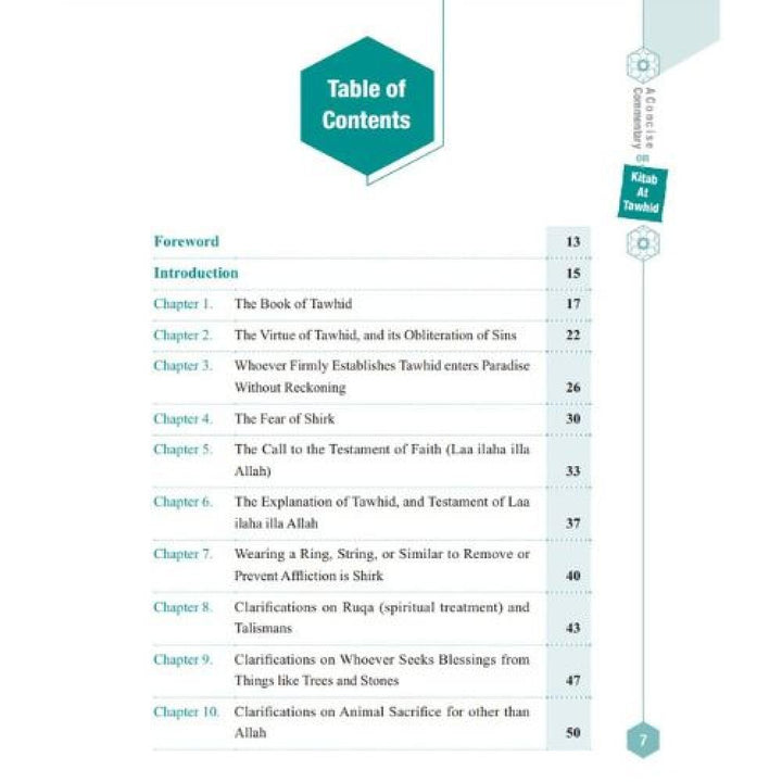 Buy The Concise Commentary on the Book of Tawhid at deensquare.com. 221-page hardcover Islamic book | Dubai | UAE.