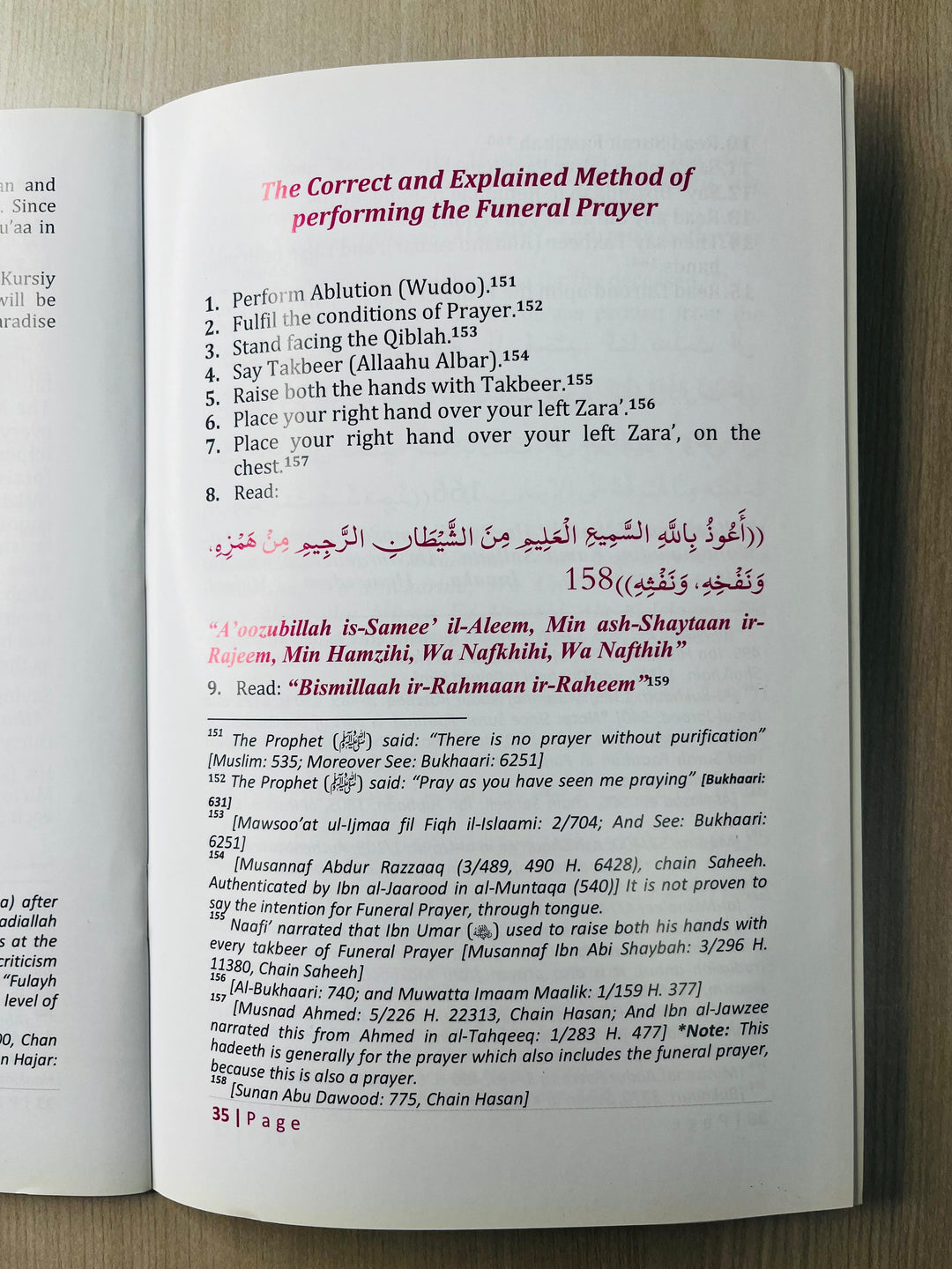 Buy The Correct Prayer of the Prophet (Saheeh Salaatun-Nabi) in English in Dubai. Shop now at deensquare.com with fast UAE delivery!