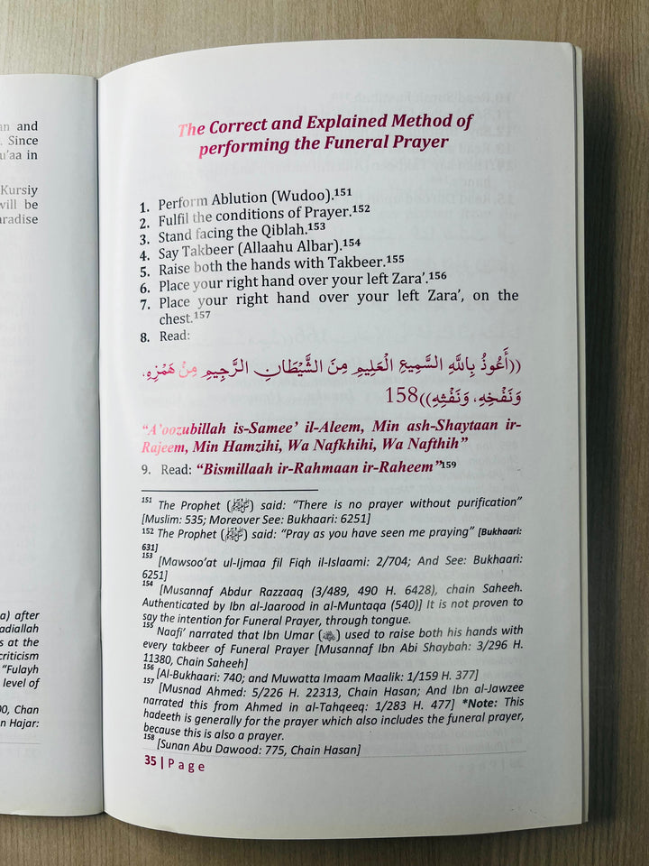 Buy The Correct Prayer of the Prophet (Saheeh Salaatun-Nabi) in English in Dubai. Shop now at deensquare.com with fast UAE delivery!