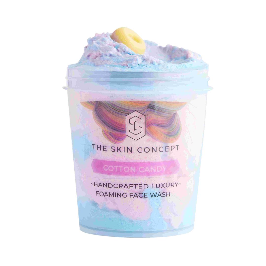 Buy Cotton Candy Foaming Face Wash 120gm by The Skin Concept at deensquare.com. Luxury whipped skincare cleanser available in Dubai | UAE.