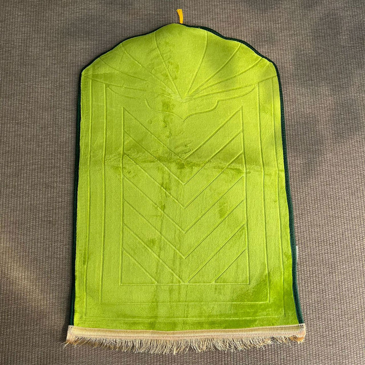 Buy customizable padded prayer mat for teenagers at deensquare.com Dubai | UAE. Soft, lightweight musallah with name personalization for gifts &amp; daily salah.