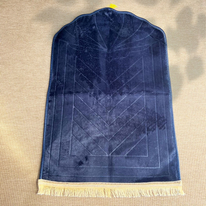 Buy customizable padded prayer mat for teenagers at deensquare.com Dubai | UAE. Soft, lightweight musallah with name personalization for gifts &amp; daily salah.