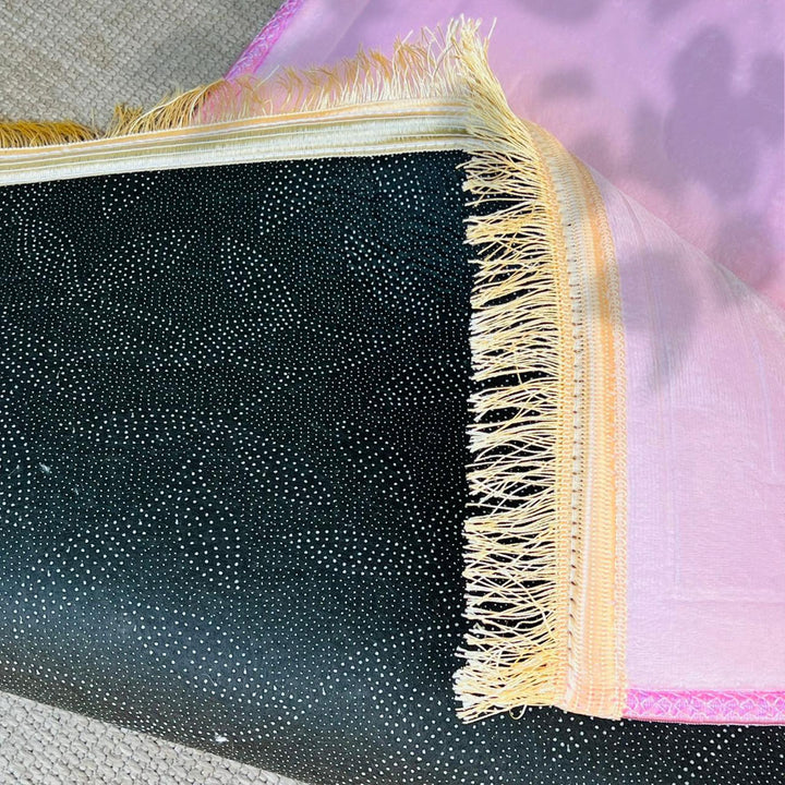 Buy customizable padded prayer mat for teenagers at deensquare.com Dubai | UAE. Soft, lightweight musallah with name personalization for gifts &amp; daily salah.