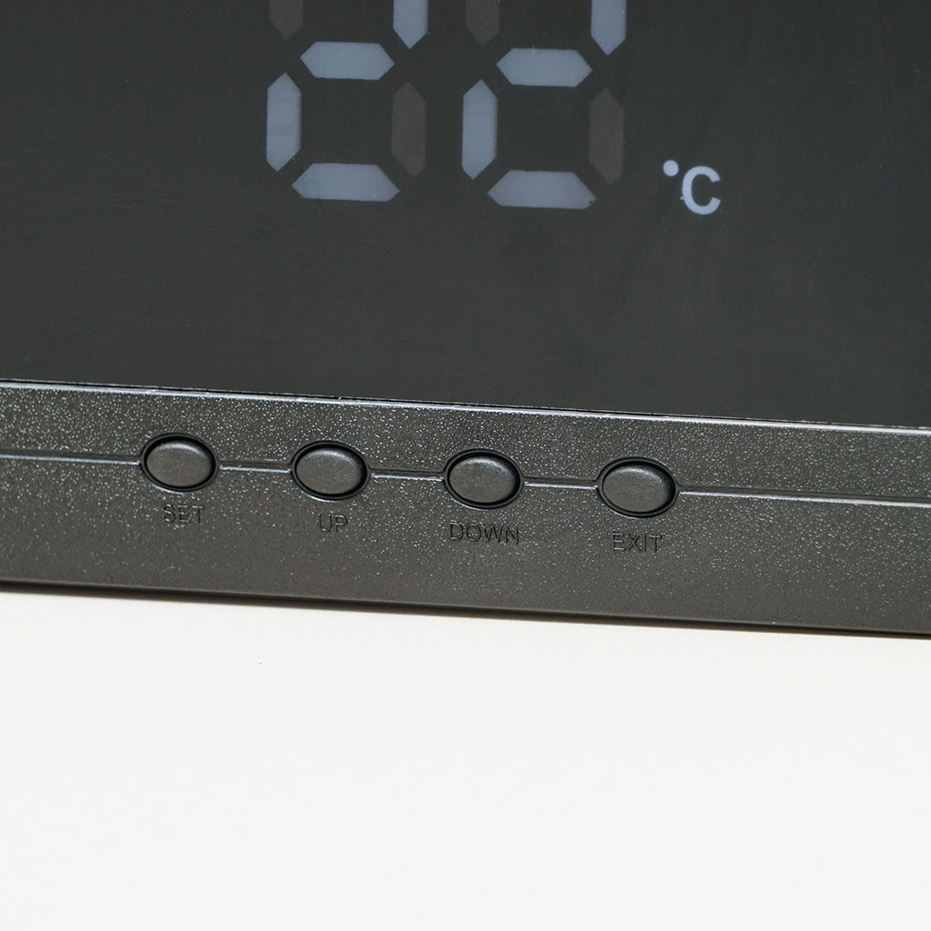 LED Digital Calendar Clock (Model: JH-8025) - 35.8 × 15 × 2.8 cm
