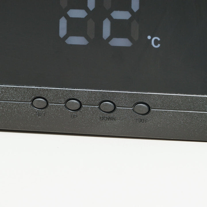 LED Digital Calendar Clock (Model: JH-8025) - 35.8 × 15 × 2.8 cm