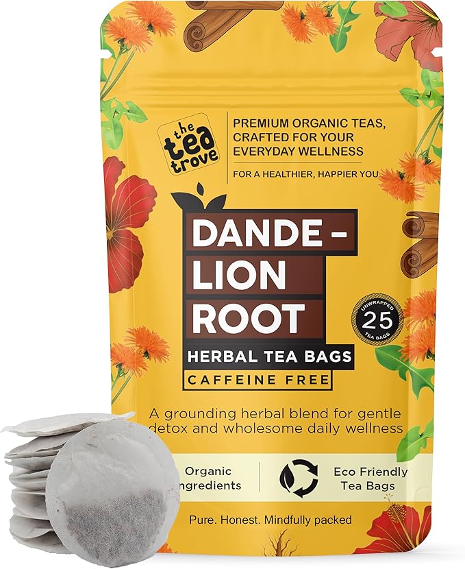 Buy Dandelion Herbal Tea 25 Tea Bags at deensquare.com. Naturally caffeine-free herbal infusion with a smooth earthy taste. Dubai | UAE.